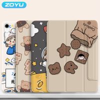 เคสแม่เหล็ก1 ZOYU สำหรับ Ipad Air 4/5Th Gen 10.9นิ้ว,สำหรับ Ipad 10 10.9 2022 Pro 11 12.9นิ้วเคสหัวเข็มขัดแม่เหล็ก Mini6