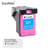 GraceMate เปลี่ยนหมึกสำหรับ301 Deskjet 1050 2050 2050วินาที3050สำหรับ Envy 4500 4502 4504 5530 5532 5539 3510เครื่องพิมพ์