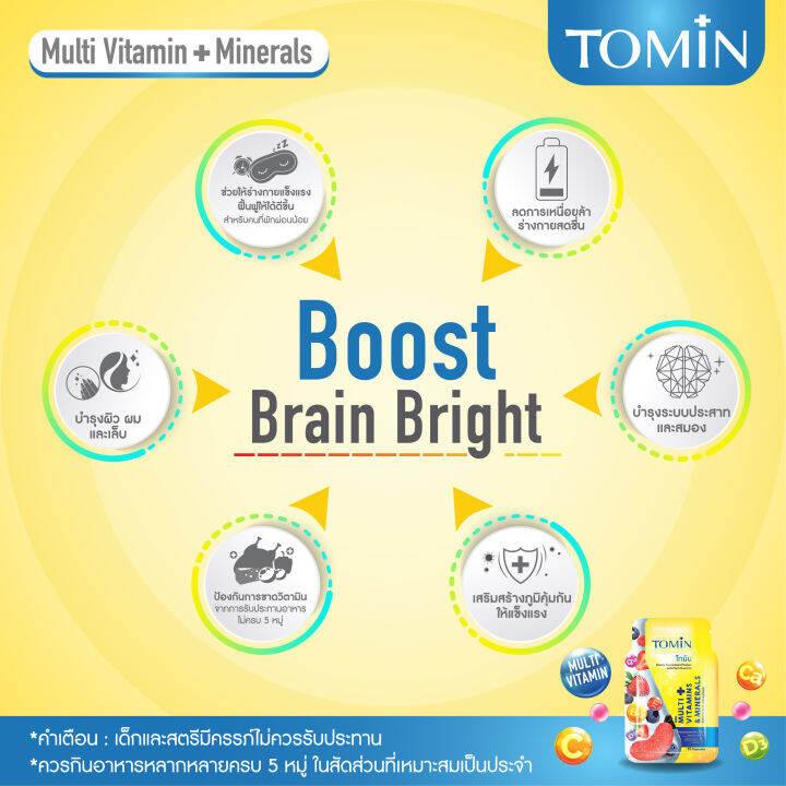 tomin-โทมิน-ผลิตภัณฑ์เสริมอาหาร-ซอง-10-แคปซูล-สำหรับ-10-วัน