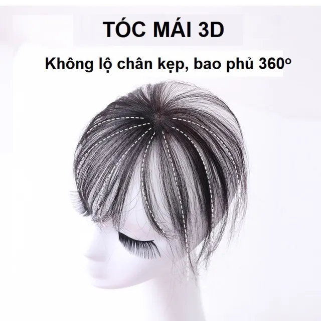 Tóc mái giả 3D có khả năng tạo sự khác biệt cho kiểu tóc của bạn. Sản phẩm được làm từ chất liệu tốt, giúp bạn tỏa sáng hơn trong các sự kiện quan trọng.