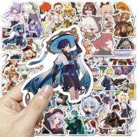 hot【DT】 10/50/100Pcs New Anime Genshin Stickers Decal Game Laptop Motorcycle Luggage Notebook Suitcase