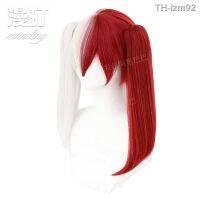 ? วิกผม wig วิกผมคอสเพลย์ My Hero Academia Boom สีแดงและสีขาว