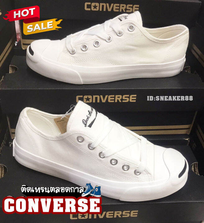 sale50-converse-jack-สีแดง-รองเท้าแฟชั่น-รองเท้าลำลอง-รุ่นฮิตติดเทรน-รับประกันคุณภาพ