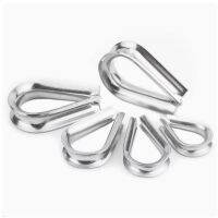 M1.5-M10 Thimbles Ring Clamp 304 Stainless Triangular Chicken Heart Ring Cable Wire Rope Clamp Protective Sleeve Accessories