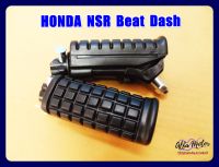 HONDA  NSR BEAT DASH "FRONT" FOOT REST PEG SET #พักเท้าหน้าเดิม  ยางพักเท้าหน้า สินค้าคุณภาพดี