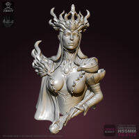 55Mm Resin Bust Empress Of The Deep Sea Resin Model TD-2172ประกอบเอง