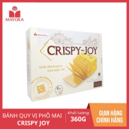 BÁNH QUY VỊ PHÔ MAI CRISPY JOY 360G