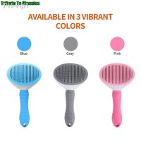 Removal Comb Pet Comb Brush Grooming Cats Hair Remove Selfcleaning Flea Comb for Dogs Grooming Toll Automatic Hair Brush Trimmer