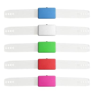 LED Bracelet Party Favors Multiple Flash Modes Kids LED Bracelet Fashionable Glow Accessory for Party Favors Portable Wristband for Night Running Rave usual