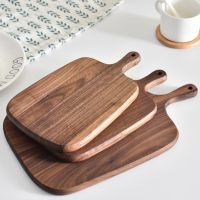 【YD】 black walnut chopping board bread wooden cutting Sushi Tray Fruit Tools fruit Bread Hangable P H0P8