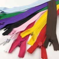 ☾♘✥ 10pcs 3 15cm Long Invisible Zippers Purple Orange Green Black DIY Nylon Coil Zipper For Sewing Clothes