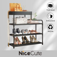 Nice Cute ชั้นวางรองเท้า shoe rack ที่เก็บรองเท้า ชั้นจัดระเบียบรองเท้า ชั้นวางของอเนกประสงค์