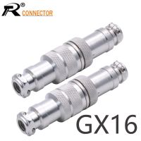 10sets Gx16 2/3/4/5/6/7/8/9 Pin Male  Female 16mm L70-78 Circular Aviation Socket Plug Wire Panel Connector Full Set Aviation