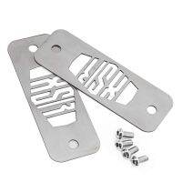 2 Colors Stainless Fuse Box Top Plates With Screws Motorcycle Accessories 2pcs For YAMAHA XSR900 XSR 900 x s r