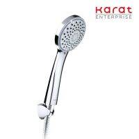 Karat Faucet ฝักบัวสายอ่อนปรับน้ำ 3 ระดับ ขนาด Ø 11.6 ซม. พร้อมสายสแตนเลส 304