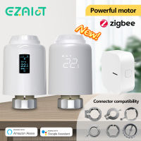 ZigBee TRV WiFi หม้อน้ำเทอร์โมวาล์ว Tuya Smart Life อุณหภูมิห้องเครื่องทำความร้อน Controller Actuator Voice Alexa Home