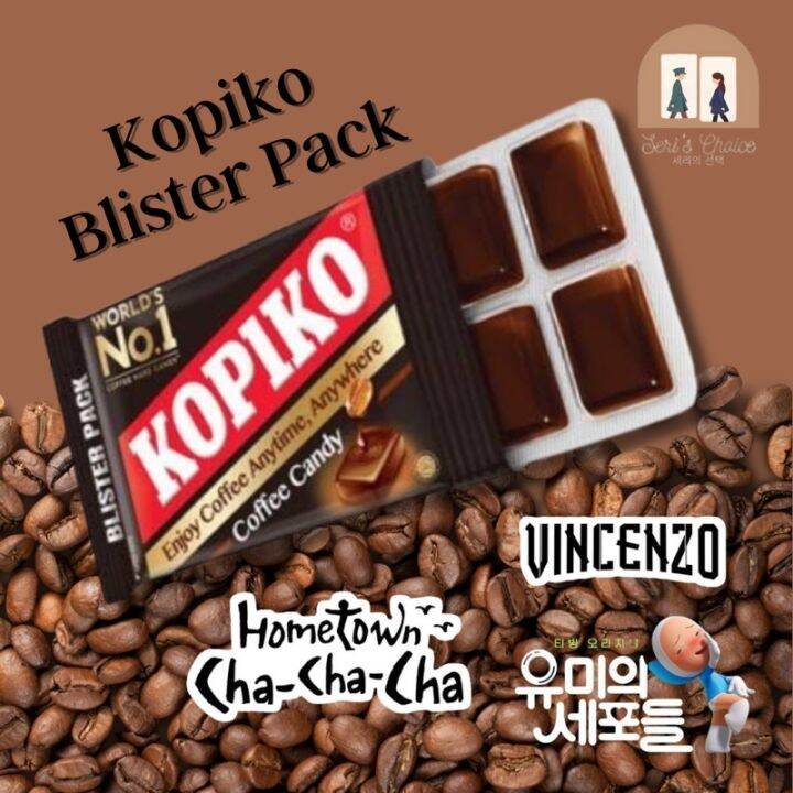Kopiko Coffee Candy Blister Pack 𝐟𝐞𝐚𝐭𝐮𝐫𝐞𝐝 𝐢𝐧 𝐊𝐨𝐫𝐞𝐚𝐧 𝐃𝐫𝐚𝐦𝐚 𝐕𝐢𝐧𝐜𝐞𝐧𝐳𝐨