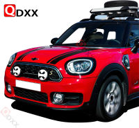 รถจัดแต่งทรงผม Bonnet Stripe Hood Trunk ฝาครอบเครื่องยนต์ด้านหลังชุด Decal สติกเกอร์สำหรับ MINI Cooper SE Countryman F60 All4 2017 2018 2020