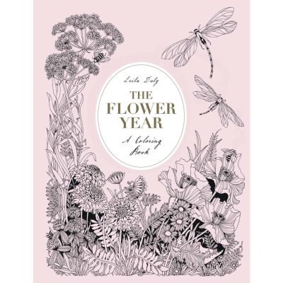 Your best friend &gt;&gt;&gt; The Flower Year : A Colouring Book