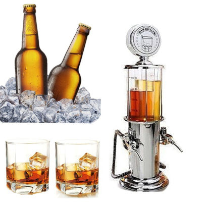 Wine Gas Station Cocktail Dispenser Drinks Bartending Beer Double Pumps Liquor Dispenser