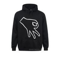 Funny Finger Circle Game Hoody Made You Look Tempting Hole Warm Hoodies Women Men Sweatshirts Design Sportswears Faddish Size Xxs-4Xl