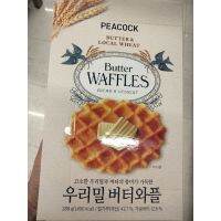 ⭐ Peacock Butter Waffles วาฟเฟิลรสเนย 288 g. ⭐