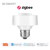 Tuya Smart Life ZigBee 3.0 Light Socket Lamp Holder E27Led Bulb Timer Switch Works with Alexa and Home Voice Control DIY