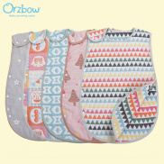 Orzbow Baby Sleeping Bag for Newborn Baby Wearable Blanket Summer 100%