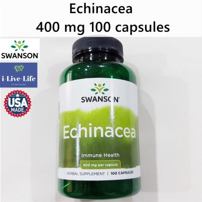 เอ็กไคนาเซีย Echinacea 400 mg 100 Capsules - Swanson