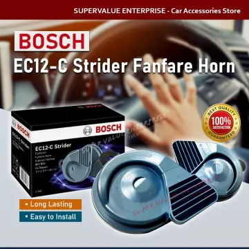 ORIGINAL Bosch Evolution BM Fanfare Horn Snail Twin Compact Car 12V
