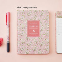 2021 Korean Kawaii Vintage Flower Schedule Yearly Diary Weekly Monthly Daily Planner Organizer Paper Notebook A6 Agendas