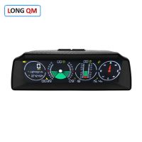 ✳۞ X90 Automotive Car Electronics Digital GPS Speedometer HUD Head Up Display Altitude Meter Compass MPH KM/H Inclinometer