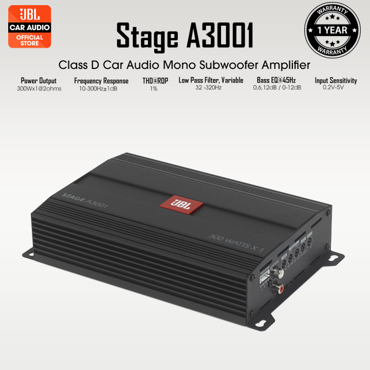 JBL Stage A3001 Mono Channel Amplifier Lazada
