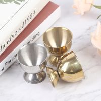 Stainless steel egg holder creative egg holder egg cup tableware stainless steel Baijiu cup small wine cup kitchen tools