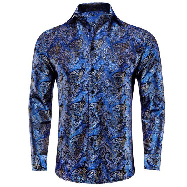zzooi-jacquard-silk-navy-blue-mens-shirts-long-sleeve-single-breasted-windsor-collar-shirt-casual-blouse-outerwear-wedding-business