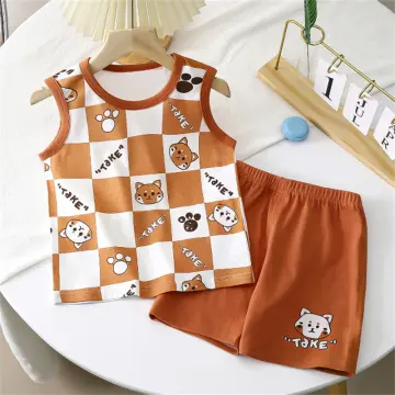 Buy Peerless Baby Boy Dress 1-2 Years Combo Pack of 3, Pure Cotton, Top &  3/4 Pant, Daily Use Online at desertcartINDIA