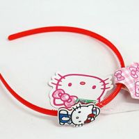 [??พร้อมส่งจากร้านไทย] ลิขสิทธิ์แท้ 100% HELLO KITTYที่คาดผมคิตตี้ งานป้ายห้อย นำเข้าจากช๊อปต่างประเทศ