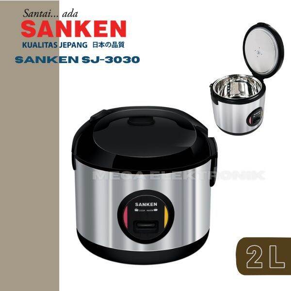 Sanken Sj 3030 Bk Magic Com Rice Cooker 2 Liter Lazada Indonesia