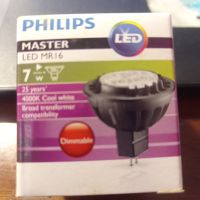 PHILIPS MASTER LED 7W 840 MR16 24D Dim