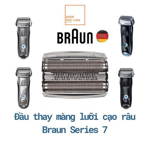 Đầu thay màng lưỡi máy cạo râu braun series 7 790cc 799cc 797cc 760cc 740s - ảnh sản phẩm 2