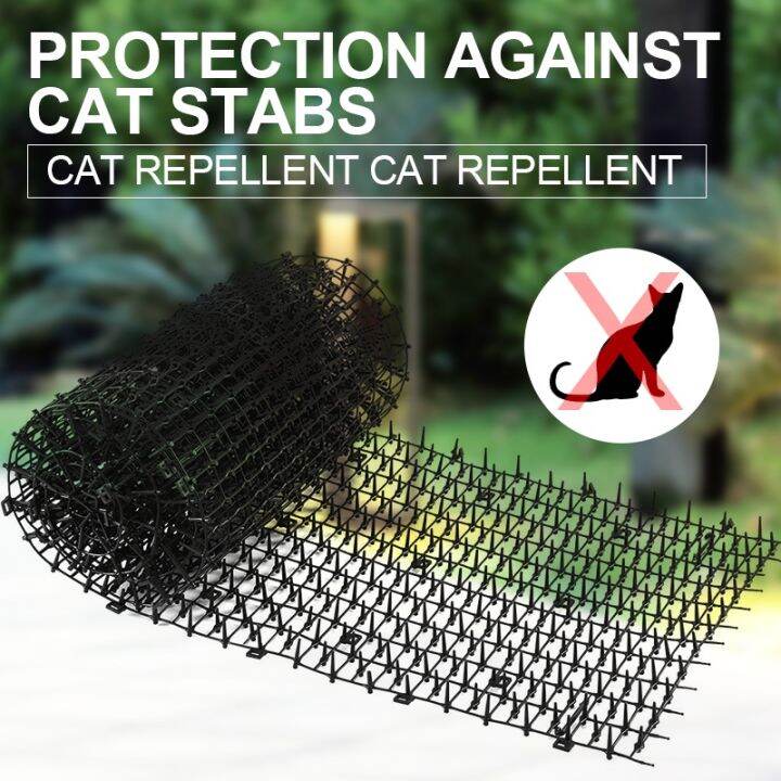 Anti Cat Network With Prickle Strips Spikes Straps Deterrent Household