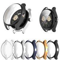 ❀✤☬ เคส TPU Soft สำหรับ Huawei Watch Buds พร้อมตัวป้องกันหน้าจอ All Inclusive Electroplating Protec Shell SmartWatch Protect Cover