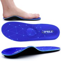 TOPSOLE Arch Support Orthopedic Insoles For Flat Feet Plantar Fasciitis Heel Pain Shoes Inserts Sneaker Orthotics Free Shipping Shoes Accessories