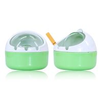 [COD] New creative plastic ashtray fashion personality with lid shape Resin