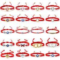 【cc】◎∈☃  20 Styles Thread Braided Men Evil Elephant Spacer Couple Bracelet Bangles Jewelry