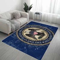 Seal of The President Floor Mats Mat Kitchen Room Doormat Entrance Door Bedside Kawaii Rug Doormats Rugs Living Bedrooom Carpet