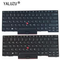 YALUZU อังกฤษ Backlit US คีย์บอร์ดสำหรับ Lenovo Thinkpad E480 E485 L480 L380 T490 E490 E495 L490 T495โยคะ L390 T480S 01YP360 P43S