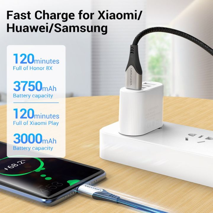 1-year-warranty-vention-micro-usb-cable-android-charger-1m-2a-usb-2-0-fast-charging-data-sync-cord