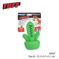 TUFF Cactus ของเล่นสุนัข รูปแคคตัส ยางขัดฟัน หนาหยุ่น 15.2ซม. ( ของเล่นหมา dog toy -66097)