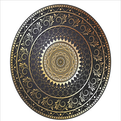 Bubble Kiss Polyester Vintage Round Carpets For Living Room Ethnic Bohemian Floral Modern Home Decor Kids Bedroom Floor Rug